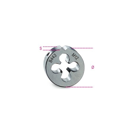 Beta Round Die, Fine Pitch, 16x1mm 4430124
